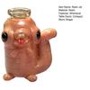 Mini Resin Worm Jar Worm Shape Storage Jar Mini Vase Cartoon Worm Kitchen