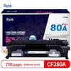 Черный картридж GeZhiGe NT-CH280Cplus+ для HP 400 M401A
