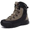 High Top Men'S Boots 2024 Newest Outdoor Desert Tactical Boots Wear Resistant Walking Combat Boots Men Winter Shoes