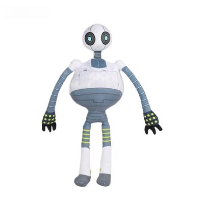 Плюшевая игрушка Wild Robot Roz, 16,9-дюймовая плюшевая игрушка для фанатов, подарок, мягкая подушка-робот для домашнего декора, забавные подарки на день рождения, Рождество