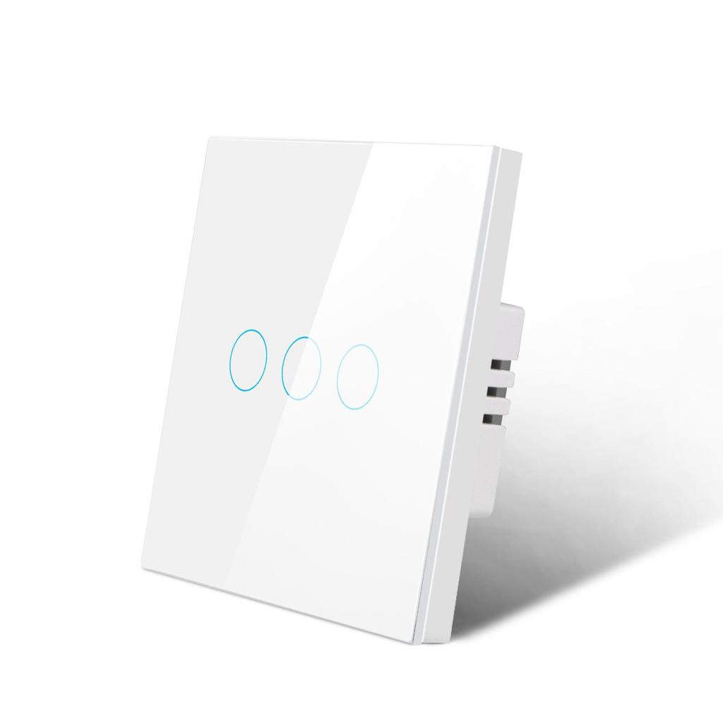 Tuya Smart Life Zigbee Touch настенный выключатель без нейтрального провода, не требуется конденсатор, управление через приложение, совместимое с Alexa Google Home