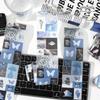 Бумажная лента PET PaperMore Серия 'Как во сне': Вырубка из двойного материала, 8 видов, Базовый материал "Соленая жизнь".