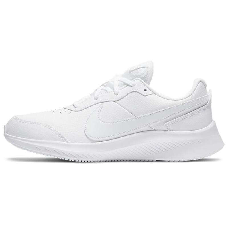 Nike Кроссовки Varsity Leather 'Triple White' GS CN9146-101