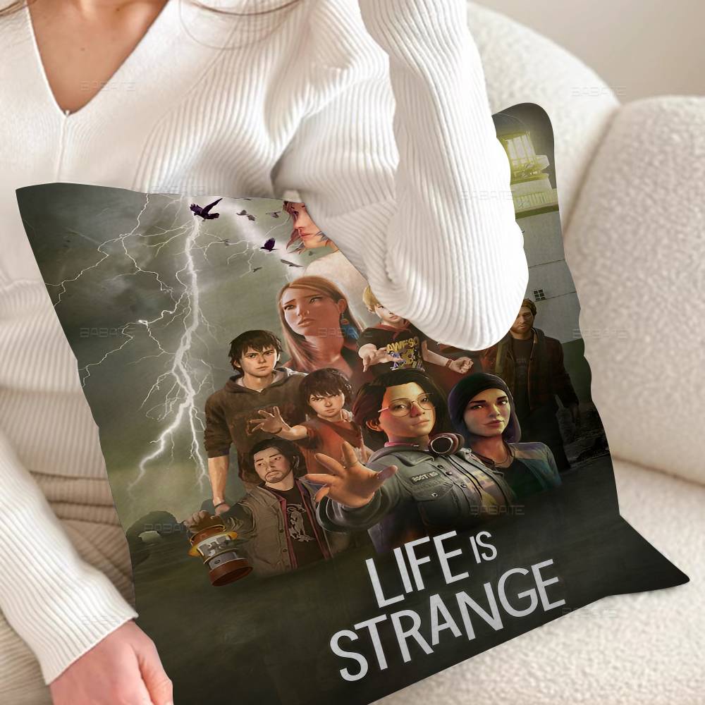 Игра L-Life Is S-strange Подушка Подарок Декор для дома и офиса Подушка Спальня Диван Автомобильная Подушка Чехол для подушки