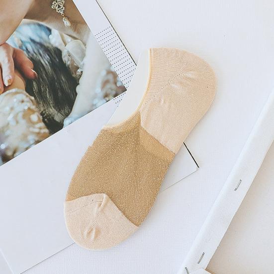 10 пар женских блестящих носков-лодочек, невидимые прозрачные шелковистые носки, прозрачные, блестящие, ультратонкие носки для весны и лета