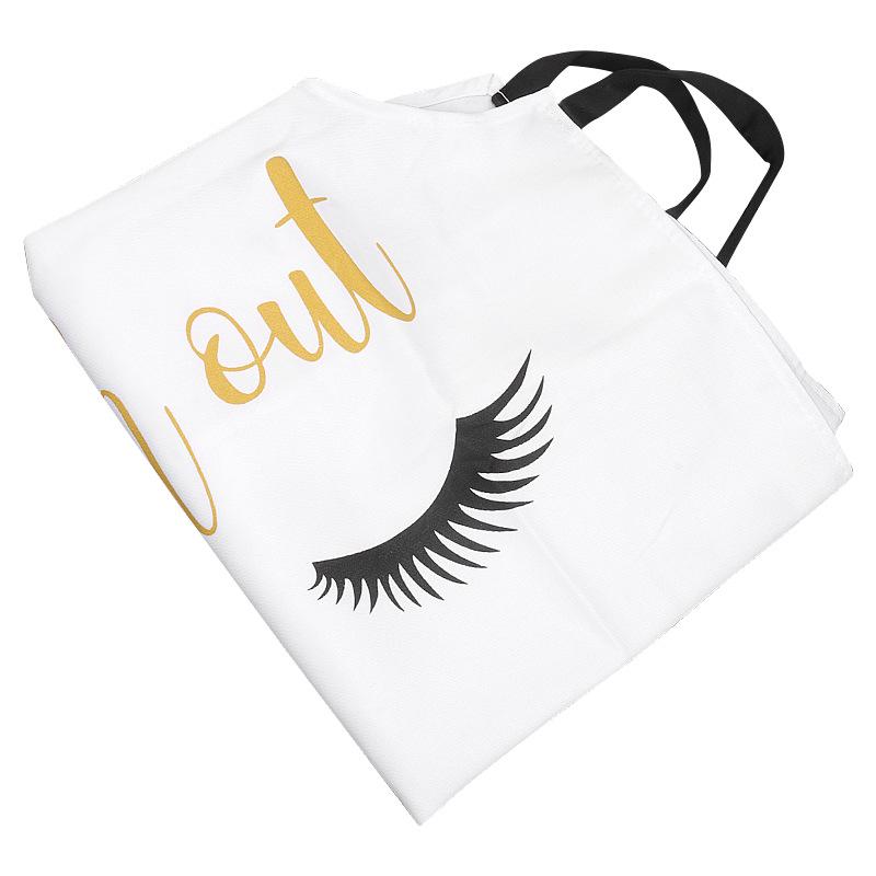 Unisex Cotton Linen Eyelash & Nail Art Apron