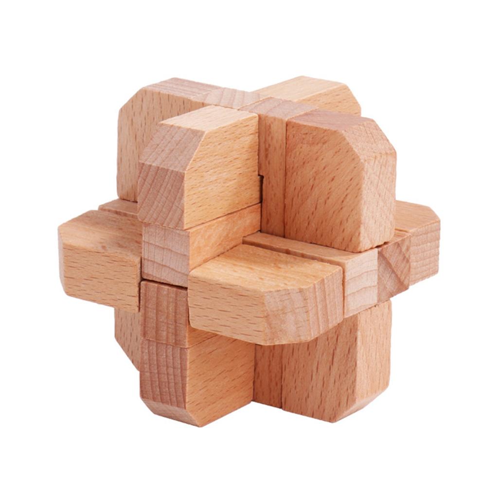 Детский образовательный подарочный набор: Шиповое соединение замок Конгминга, замок Лубаня, полный деревянный набор