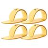 Dunlop 9072P - Players's Pack De 4 Onglets Pouce Ultex Médium