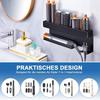Tool Storage Wall Mounted Storage Rack No Drill Multi Function Holder  Accessories