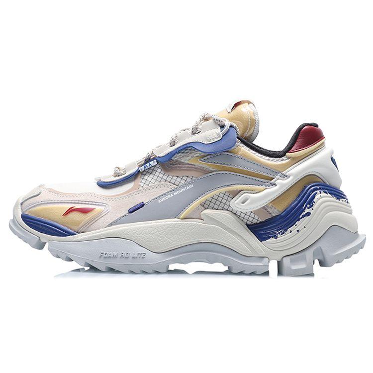 Li Ning Aurora Mountain Walking Low-Top Casual Shoes Men Sneakers AGCQ057-1