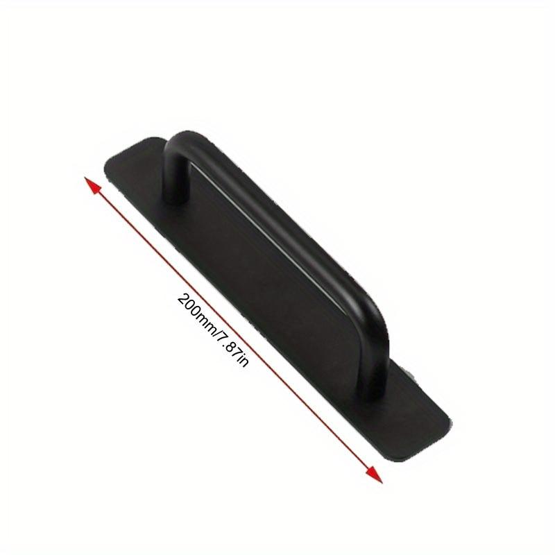 4 шт. деревянная ручка для двери, окна, алюминиевого сплава, балконное стекло, самоклеящаяся, монтируемая на поверхность, маленькая ручка и ручка-кнопка из сплава