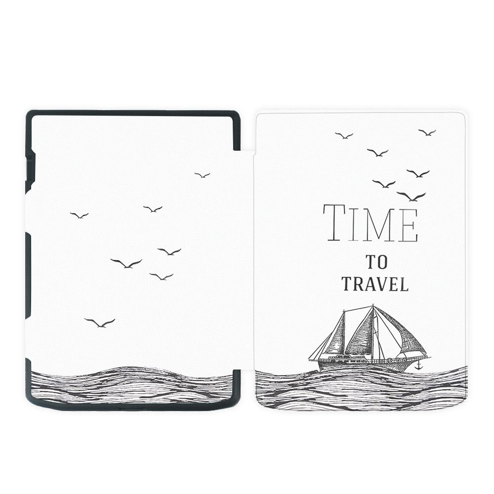 Автоматический режим пробуждения/сна Smart Cover Multi-folding Stand Protective Shell для PocketBook 743 InkPad 4