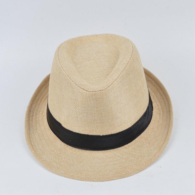 Мужская фетровая шляпа Jazz Cotton and Linen Pure Hat Dad Hat Imp Sun Shield Sun Hat White Hat Свадебные фетровые шляпы