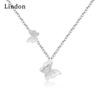 Женское ожерелье Lindon, кулон из медного сплава, циркон, модный подарок