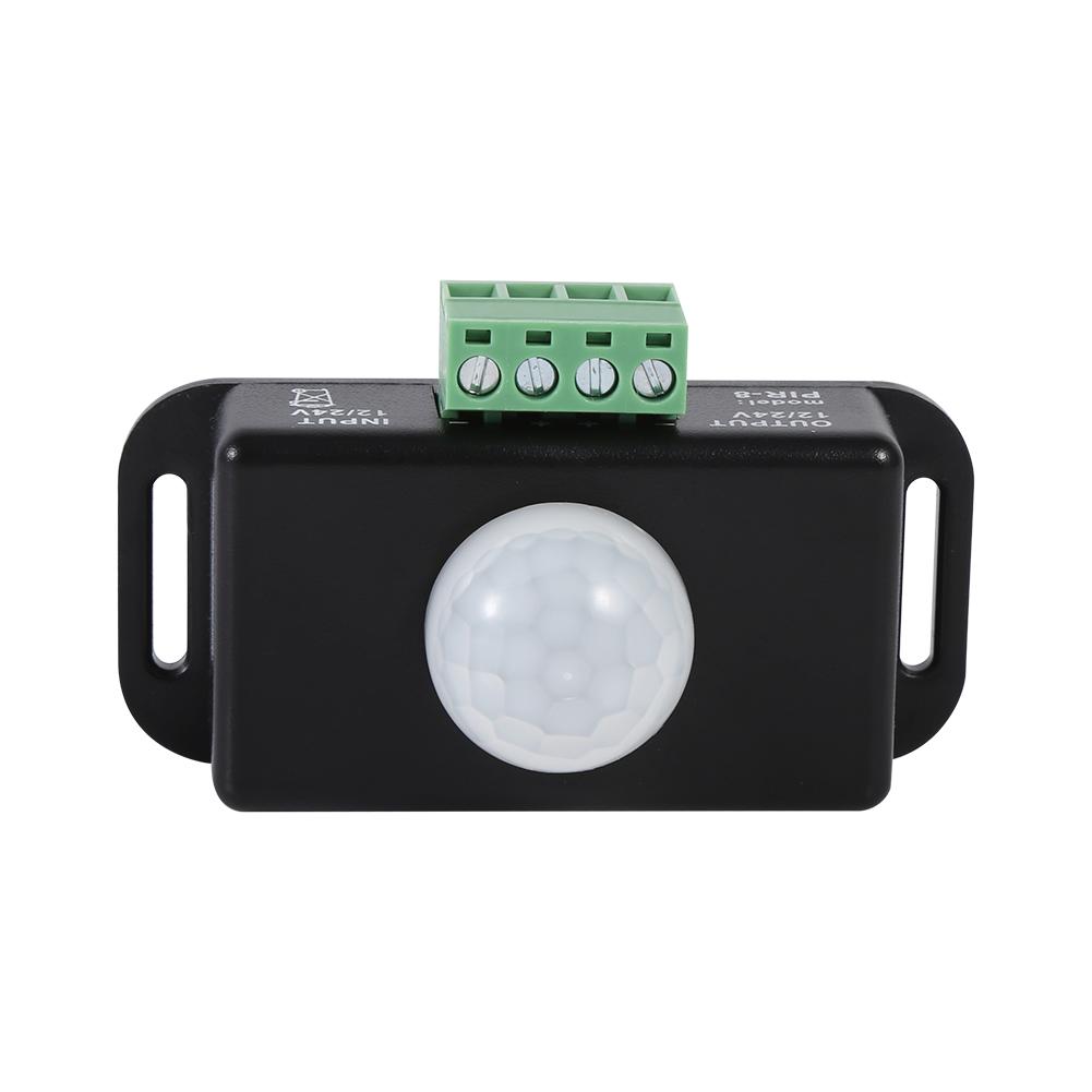 DC 12V/24V Корпус безопасности инфракрасный PIR датчик движения детектор переключатель для светодиодной ленты