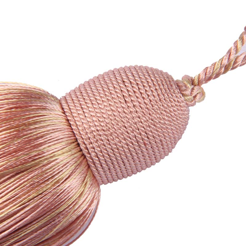 1 шт., подвесная веревка, кисточки для шитья, шелковая бахрома, отделка, кисточка для ключей, аксессуары для штор, украшение для дома, сумка, подарок, Золотая кисть