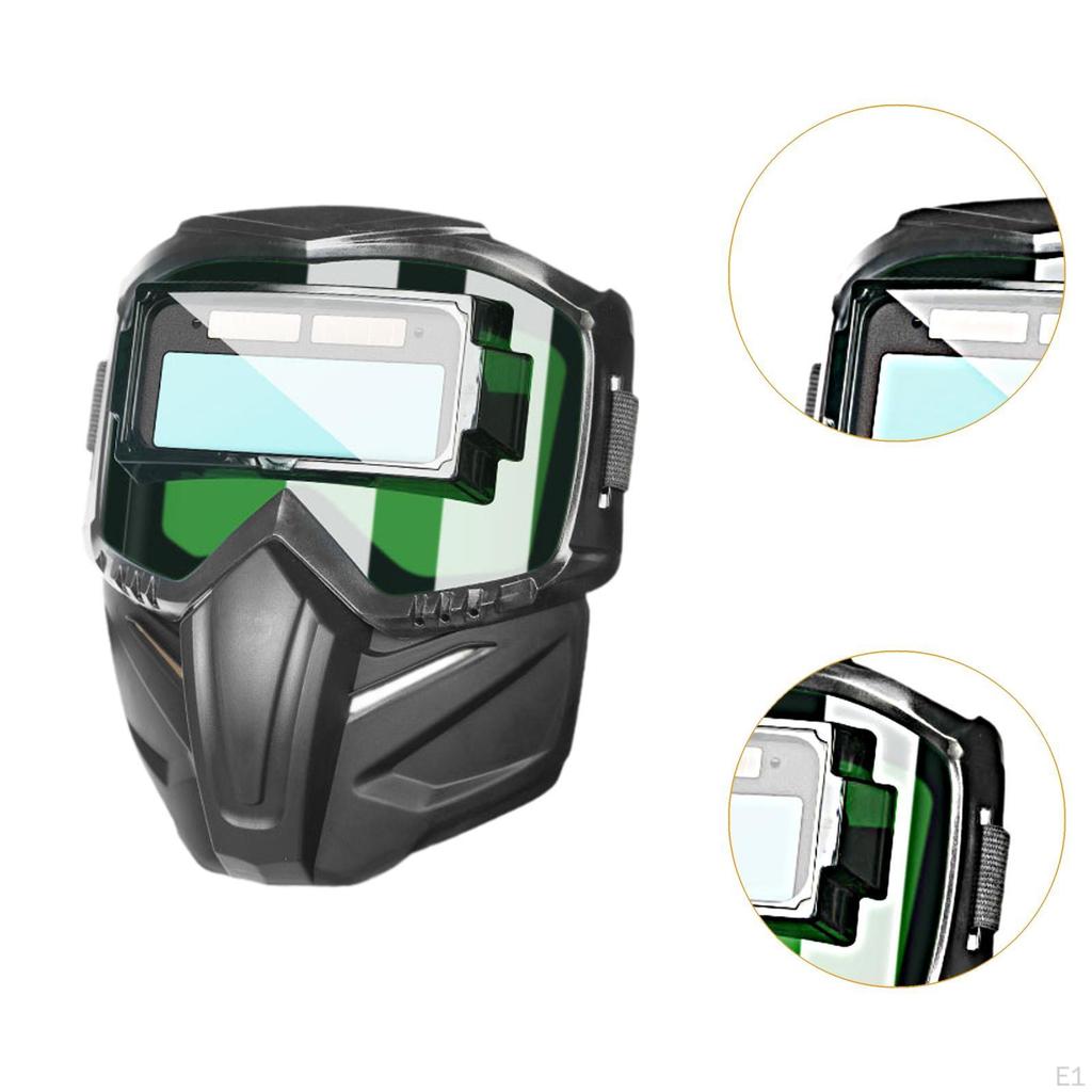 Welding Cover Darkening Detachable Comfortable To Wear Convenient Lightweight High Performance