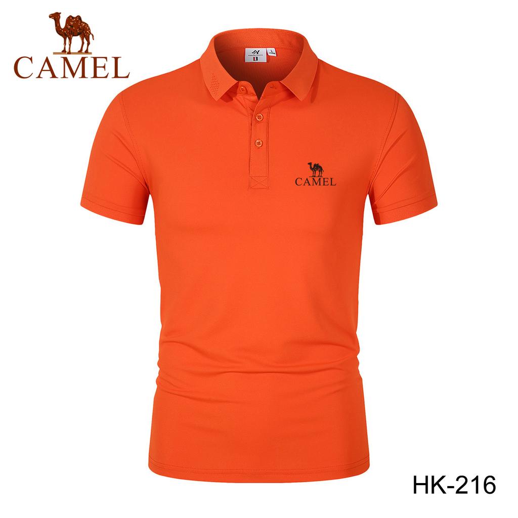 2024 Spring/Summer Men's New Moisture Wicking Quick Drying Solid Color Polo Shirt Embroidered Polo with Polo Collar