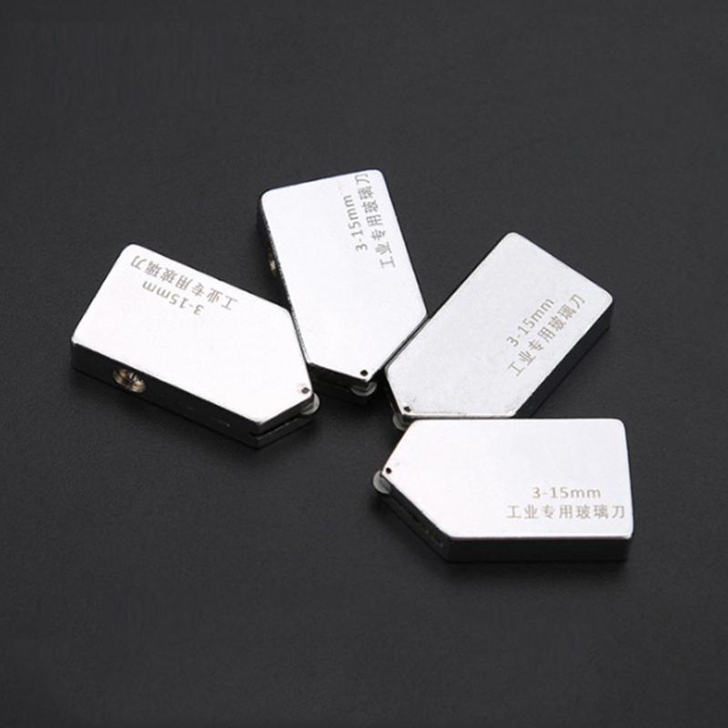 Модернизированный стеклорез для головки из сплава, для прямой резки стекла, плиткорез для замены головки, многоцелевой режущий инструмент f