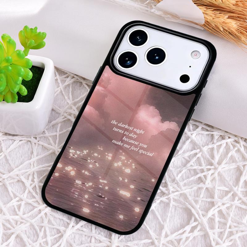 Aesthetics songs lyrics Aesthetic Phone Case for iPhone 17 Air 16 15 11 12 14 13 Pro Max Shockproof Cover