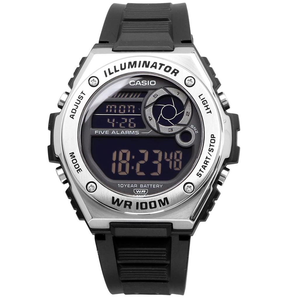 Casio Standard Digital Watch with Inverted LCD Overseas Model [Casio] Men's Multi-Alarm MWD-100H-1BV [Item]