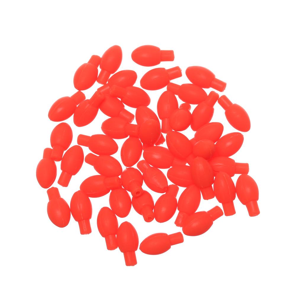 Stoppers Rubber Conspicuous Rubber Beans Flotador Pesca Connectors Fishing Floats Drift Tail