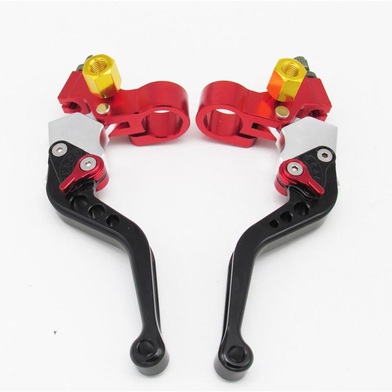 22mm CNC Motorcycle Brake Clutch Levers/drum Brake Left+Right For Honda Yamaha