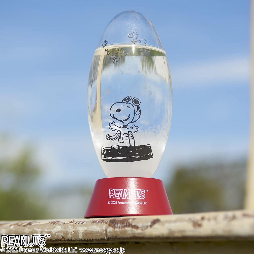 Chaya Sangyo Snoopy PN Storm Glass Flying Ace 151-333221 "PEANUTS" W10 X D10 X H21.5