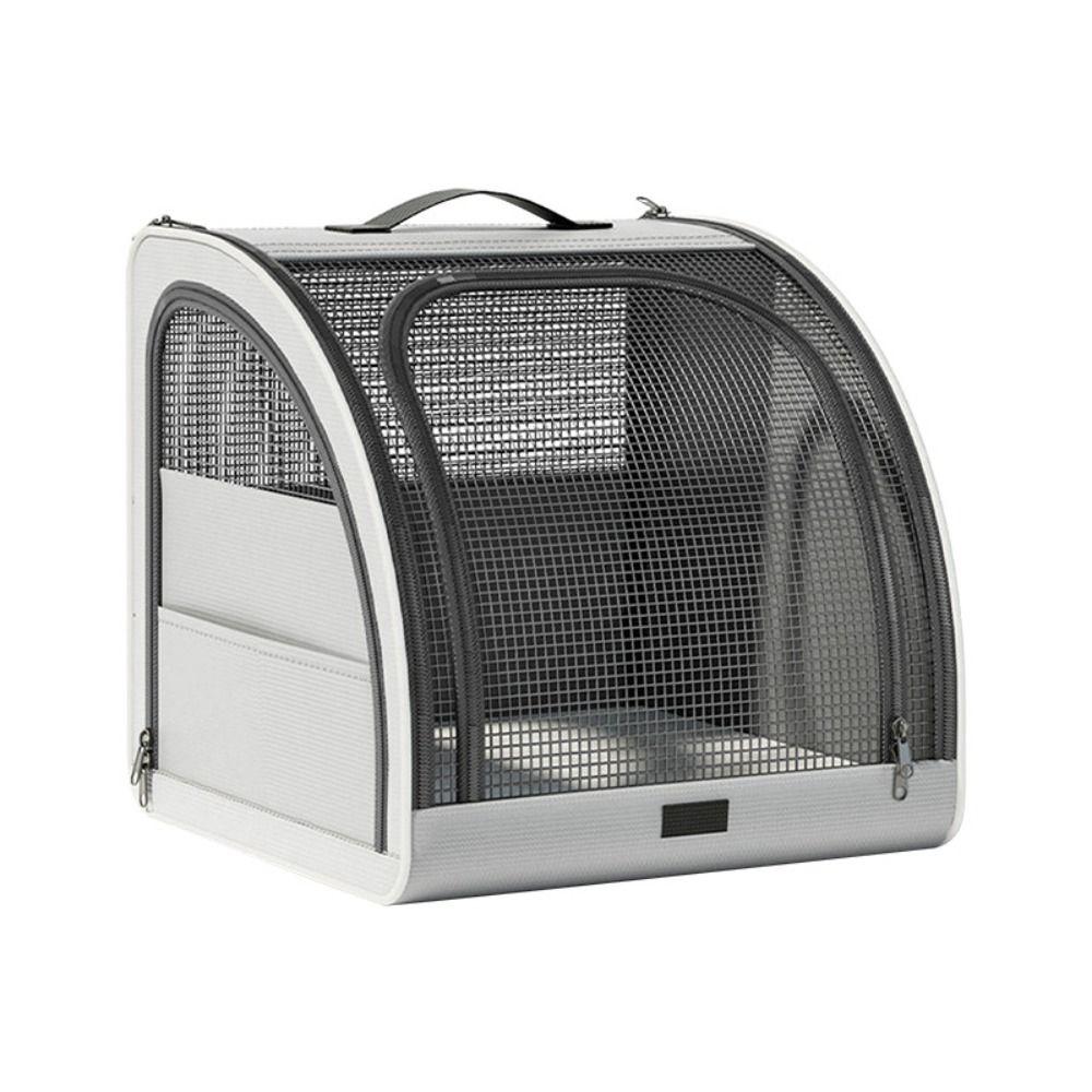 Foldable Car Dog Cat Carrier Breathable Car Pet Travel Bag Portable Dog Kennel Bag Travel