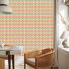 Colorful leaves wallpaper in retro style for living room and bedroom 50x1000