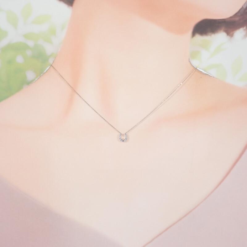 Ponte Vecchio GL1526N001WDM9H Ожерелье Pt850Платина Женское