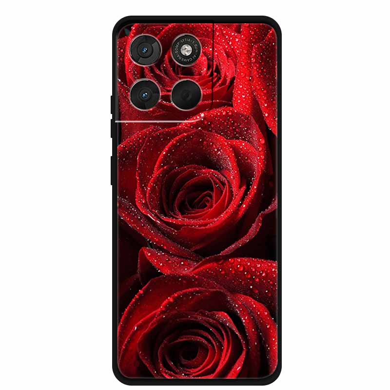 Чехол для Moto G67 G77 Милый Кот Роскошный Мягкий Силиконовый Задний Чехол Чехлы для Телефона для Motorola Moto G77 5G MotoG67 Ударопрочный Fundas