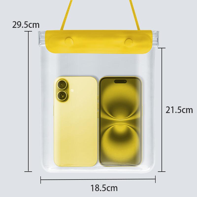Прозрачный водонепроницаемый чехол для телефона с сенсорным экраном под крышкой мобильного телефона со шнурком для телефона, герметичная сумка для плавания и дайвинга