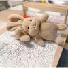 30/40см INS Каваи Дания Кролик Плюшевая Игрушка Мягкая Коричневая Кукла Зайчик Младенец Спит Плюшевая Подушка Подарок на День Рождения Для Детей Декор