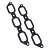New 2PCS Intake Manifold Gasket Black LR041681 For Land Rover Range Rover 2014-2018