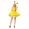 Women's Pikachu Halloween Cosplay Costume for Role-Playing and Stage Performance