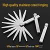 High Precision Stainless Steel Valve Clearance Feeler Gauge - Single Sheet