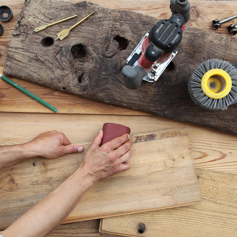 4/5/6 Rolls of Sandpaper Dry Abrasive Tape with Removable Sandpaper Bag with Cloth Dispenser