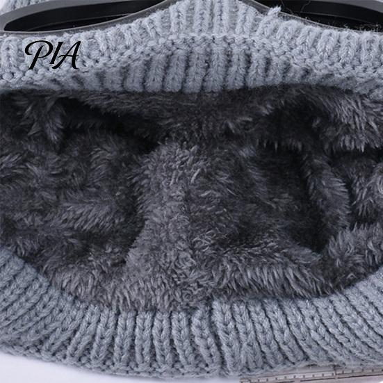 Playful Goggle Decor Hat for Kids 1 Set Knit Neck Warmer Kids, Winter Earflap with Goggles, Gift School Travel Fleece Lined Aviator Cap, Warm