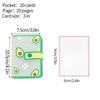 Cute Mini Photo Album 20 Pockets PVC Photocard Holder ID Credit Card Holder Photocard Binder KTB