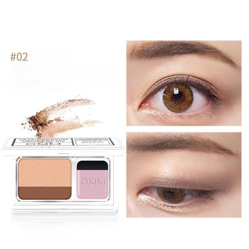 Палетка теней для век Хамелеон Градиент с шиммером, глиттером и осветляющими пигментами