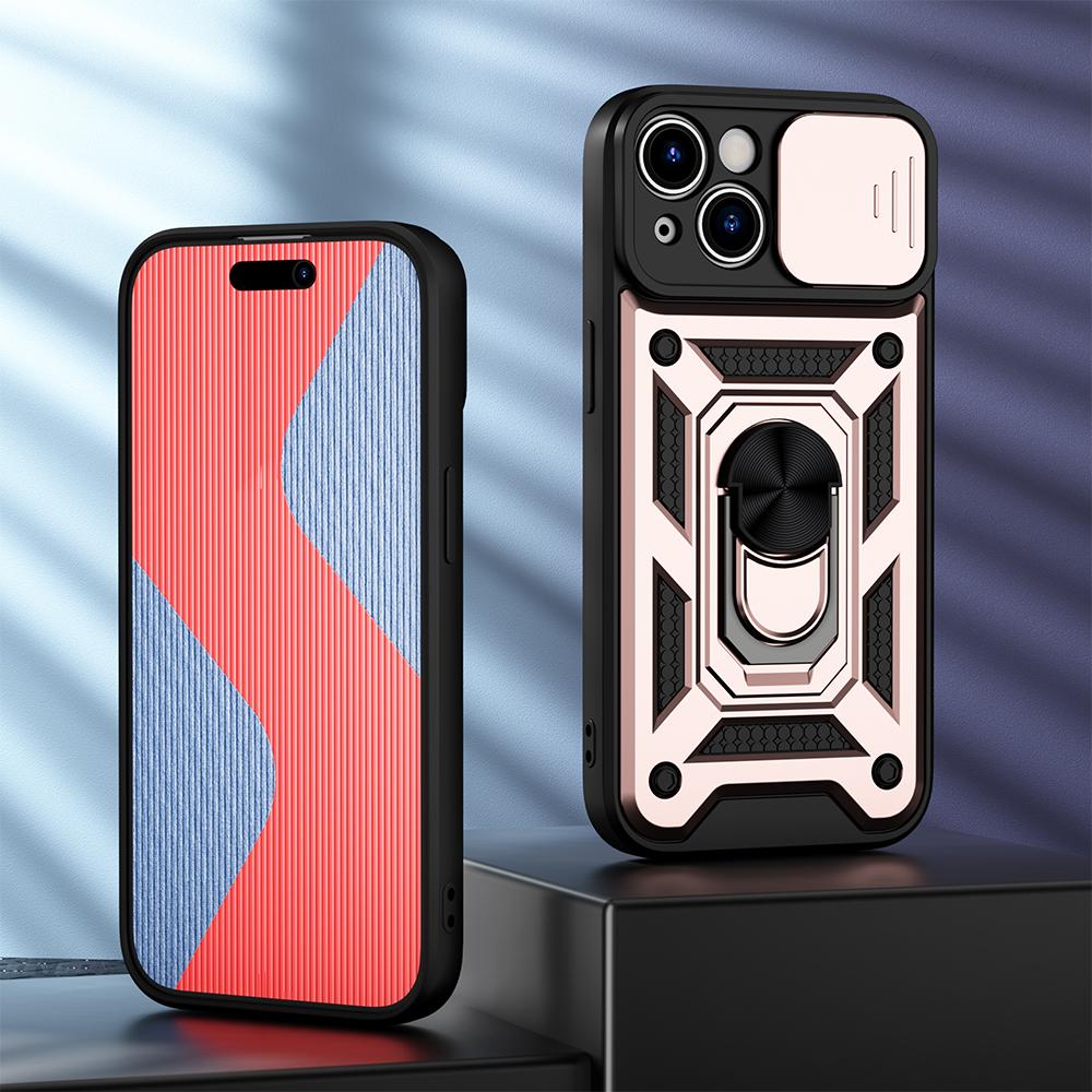 KEYSION Противоударный чехол для iPhone 15 Pro Max 15 Ultra Slide, защитное кольцо для объектива камеры, чехол для телефона для iPhone 14 13 12 11 Pro