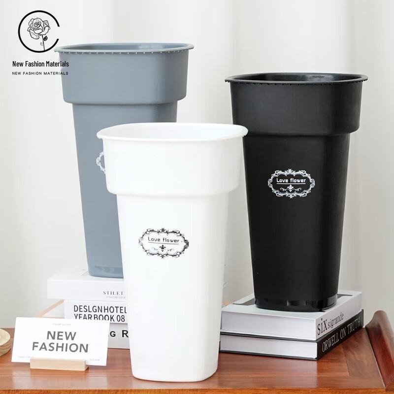 Plastic Flower Vase & Hydration Bucket