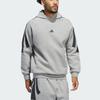 Adidas Баскетбольная толстовка с капюшоном FW24 Spacer Коллекция 2025 Глава 01 Унисекс толстовки серые JD7466