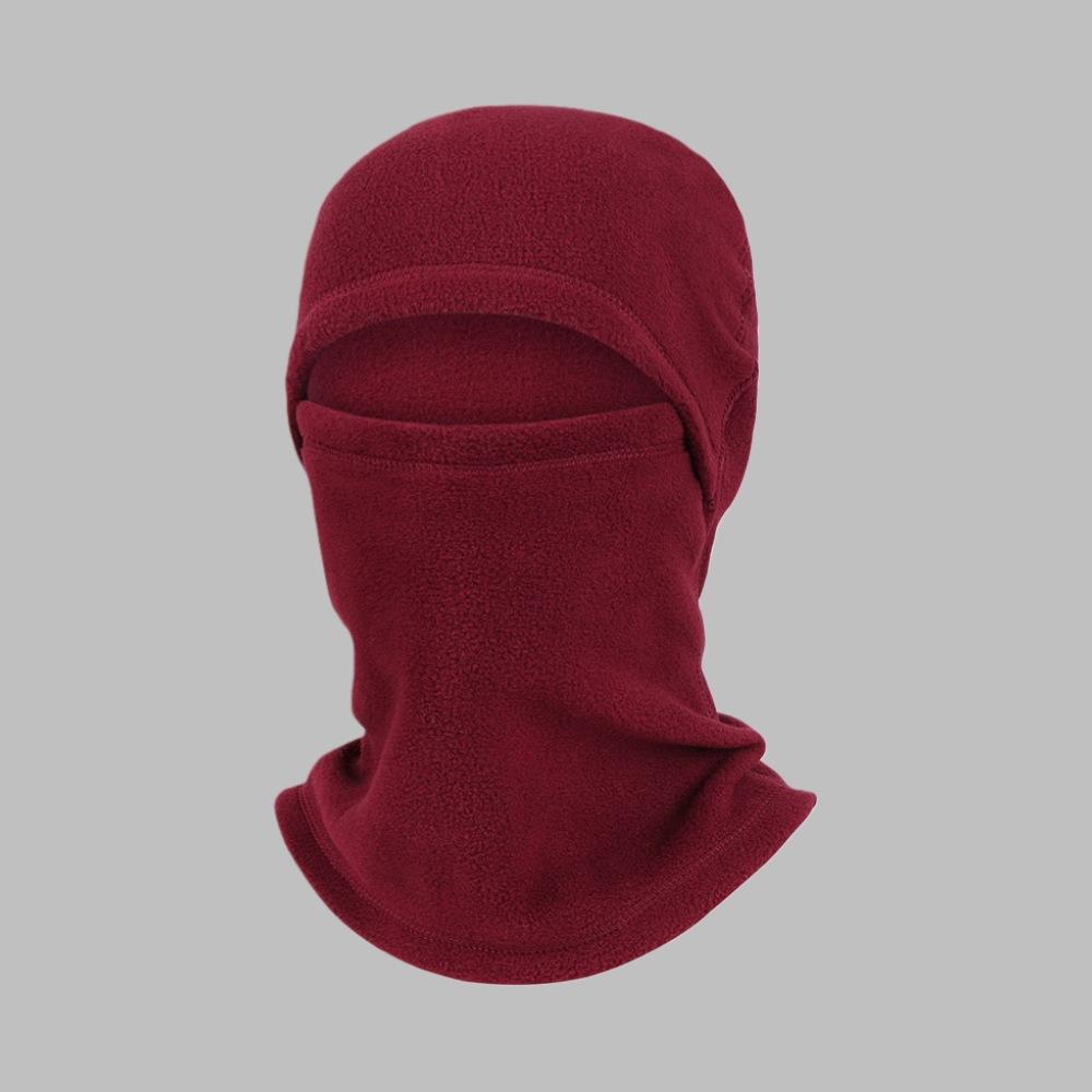 Флисовая шапка для улицы, подходит для занятий спортом, холодной погоды, ветрозащитная и теплая, идеально подходит для катания на лыжах.