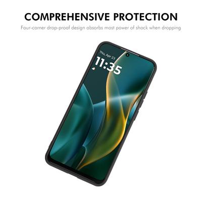 Для Motorola Edge 60 Pro 5G Силиконовый чехол ENKAY HAT PRINCE Прямоугольный чехол для задней панели мобильного телефона