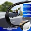 Frameless Rearview Mirror Fan-shaped Glass Reversing Small Round Mirror 360 Degree Ultra-high-definition Auxiliary Reflector Car Blind Spot Mirror