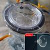 Suction Cup Aquarium Isolation Box Semi-transparent Aquarium Breeder Feeder  Home Fish Tank