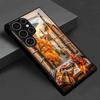 Осенний пейзаж Кленовые листья Закаленное стекло Чехол для телефона Для iPhone 18 17 16 15 14 13 12 11 Pro Max 17 Air 7 8 Plus XS X XR Чехол