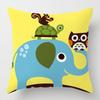 Мультяшная Подарочная Подушка Диван Эркер Льняная Наволочка